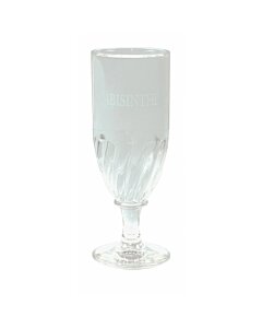 Absinthe Glass with Abisinthe engraving