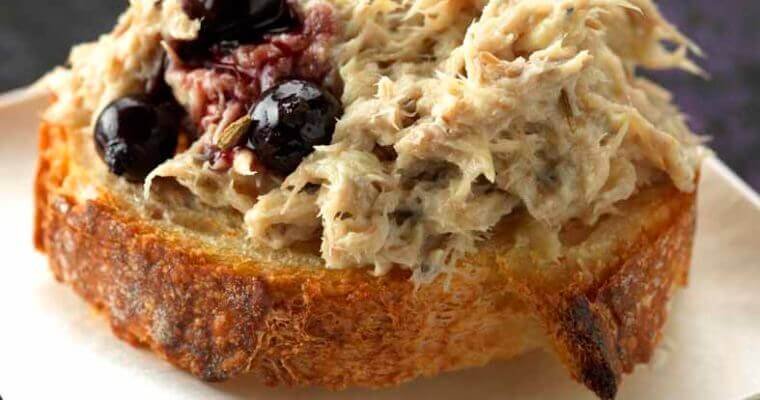 Rillettes de maquereaux aux Cassis Peureux®