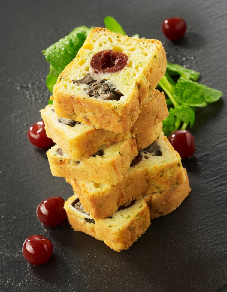 Cake aux escargots et Griottines La Bleue®